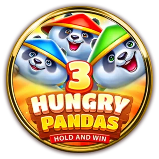 3 Hungry Pandas Hold and Win