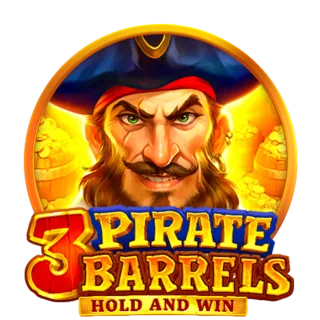 3 Pirate Barrels: Hold and Win
