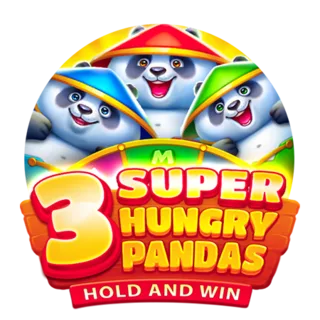 3 Super Hungry Pandas: Hold and Win