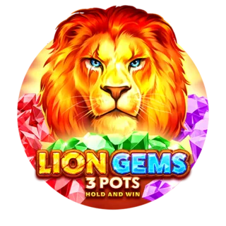 Lion Gems 3 Pots: Hold and Win