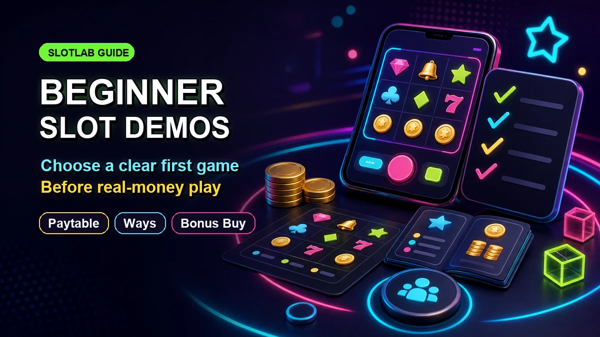 Featured image for a beginner guide to choosing clear slot demo games