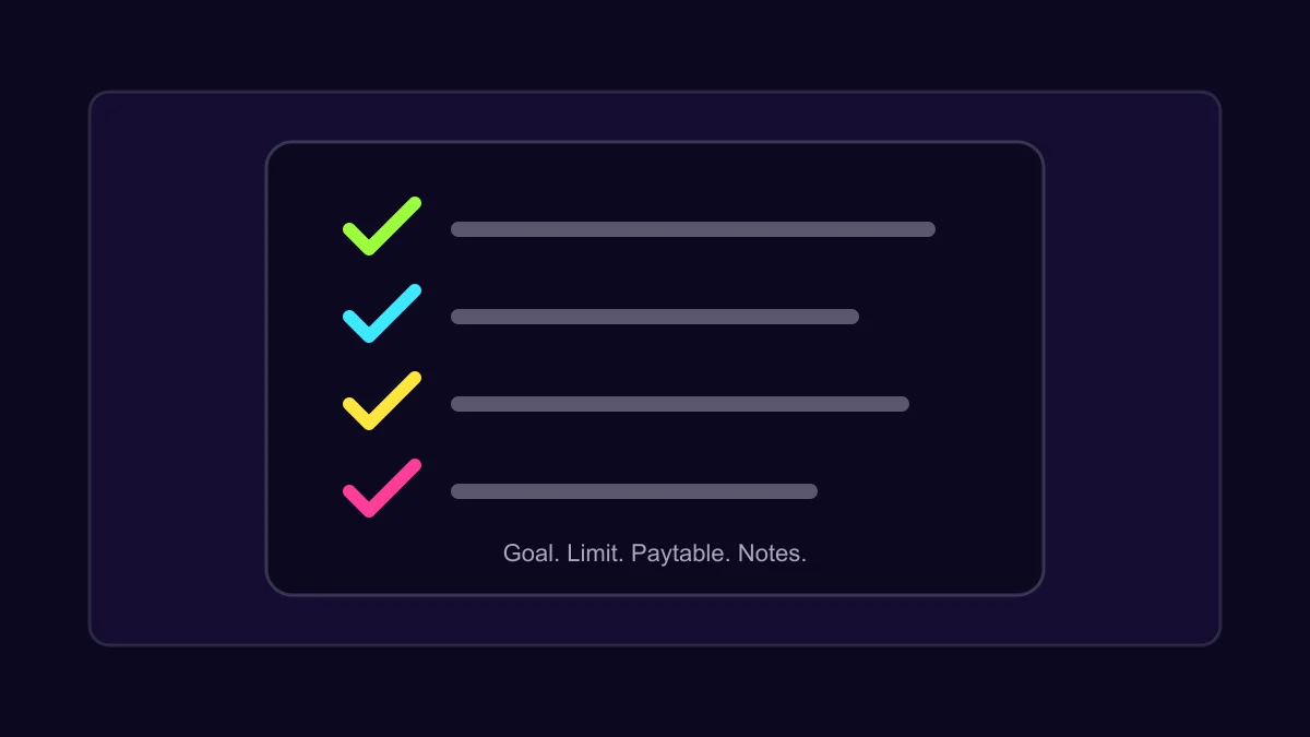 Responsible slot demo testing checklist