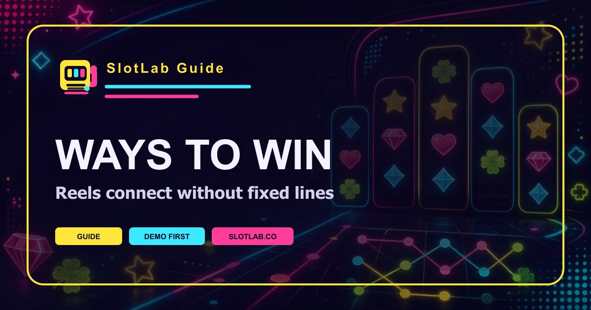SlotLab guide image explaining ways to win in slots