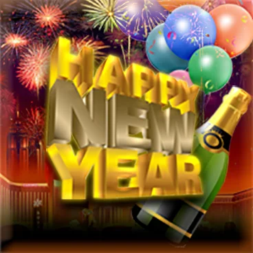 Happy New Year logo