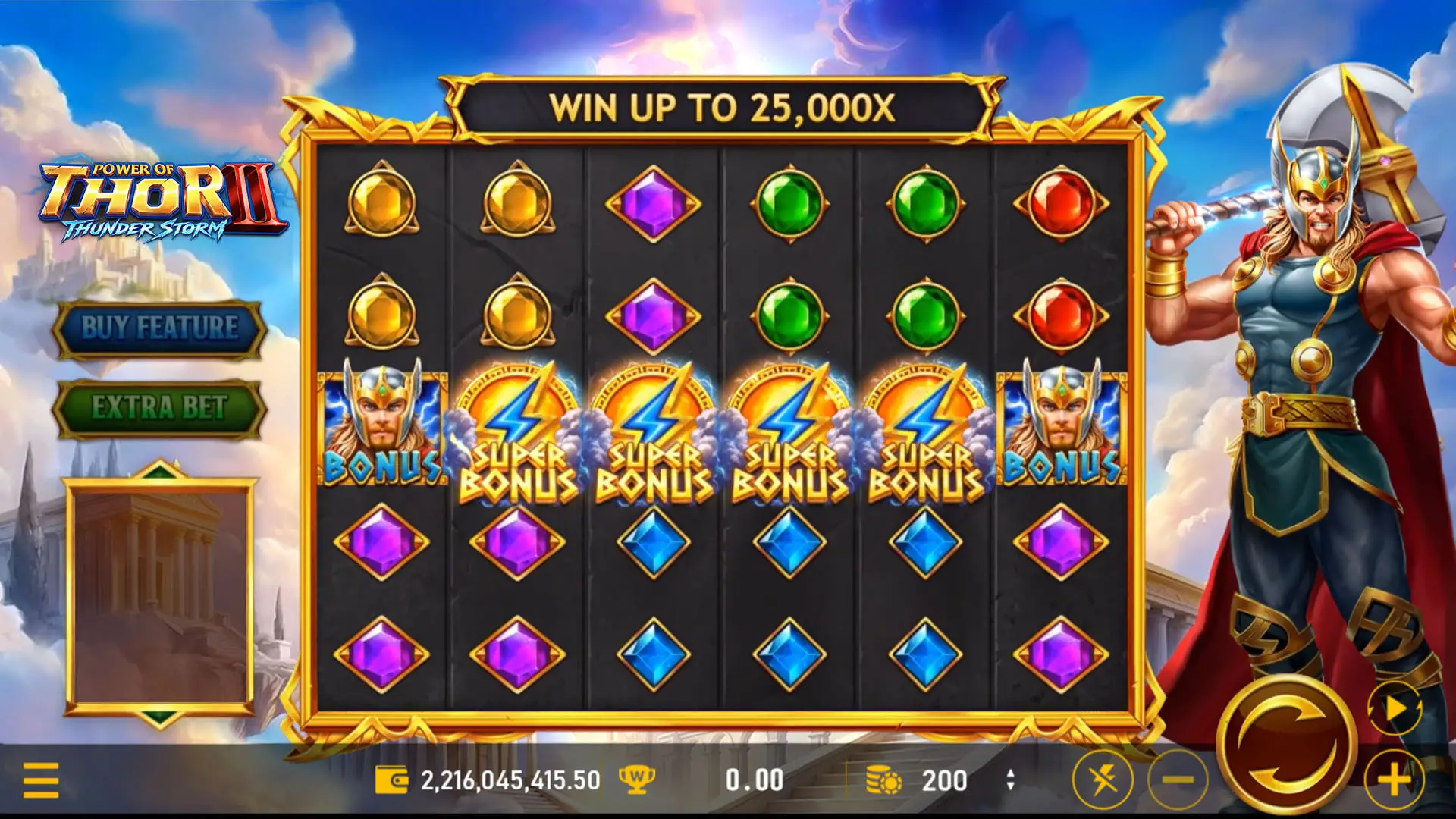 Power of Thor II Thunder Storm screenshot 2